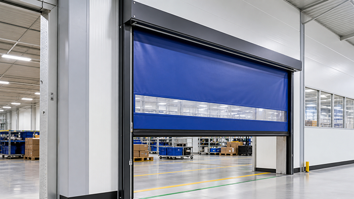 High-speed roller shutter door